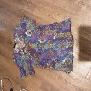 Tafford stretch scrub top - xs